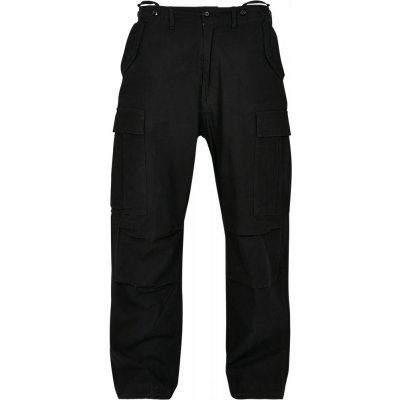 Sixth June Double Buckle Cargo pants černé