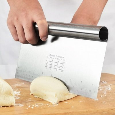 Perfect Home 4696 Kuchařská špachtle, kráječ na těsto, 20x11cm – Zboží Dáma