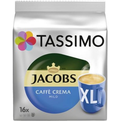 Tassimo Jacobs Caffe Crema Mild XL 16 ks – Zbozi.Blesk.cz