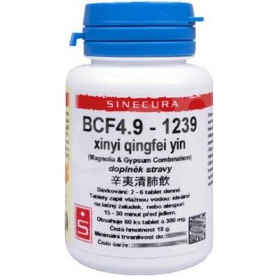Sinecura BCF4.9 xinyi qingfei yin 60 tablet – Hledejceny.cz