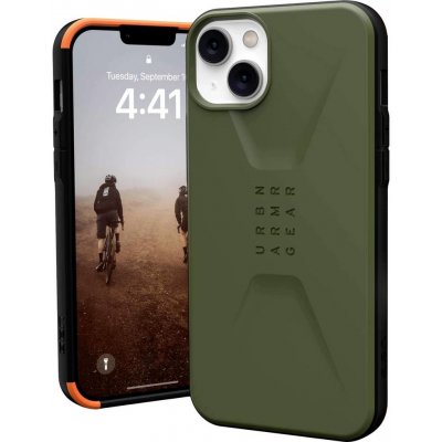 Pouzdro Urban Armor Gear Civilian Case Apple iPhone 14 Plus olivové