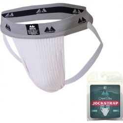 MM Jockstrap White - jocksy bílé SMALL