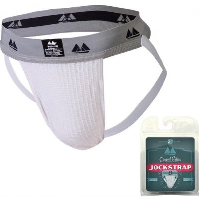 MM Jockstrap White - jocksy bílé SMALL