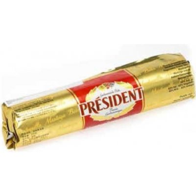 Président Máslo jemné váleček 250 g – Zboží Dáma