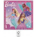 Procos Papírové ubrousky barbie 33x33cm 20ks – Zbozi.Blesk.cz