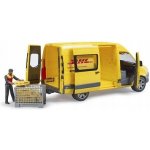 Bruder 2671 Mercedes-Benz Sprinter DHL s řidičem a příslušenstvím – Zboží Dáma