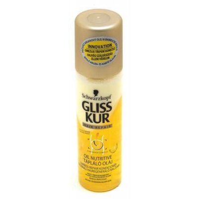 Gliss Kur Oil Nutritive express balzám bezoplachový 200 ml – Hledejceny.cz