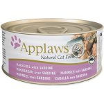 Applaws cat makrela & sardinky 70 g – Hledejceny.cz