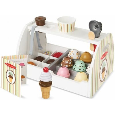 Melissa & Doug Dřevěná zmrzlinárna Ice cream set – Hledejceny.cz