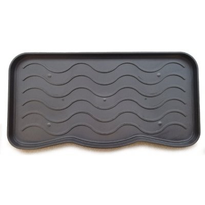 FLOMA Waves 38 x 75 x 2,1 cm Černý plastový – Zboží Mobilmania