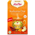 Yogi Tea Kurkuma Chai BIO ajurvédská čajová směs 17 x 2 g – Hledejceny.cz