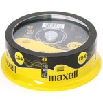 Maxell CD-R 700MB 52x, 25ks (628522) – Zboží Živě