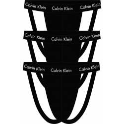 Calvin Klein Pánská jocksy 3PK 000NB3363A 9H1 černé