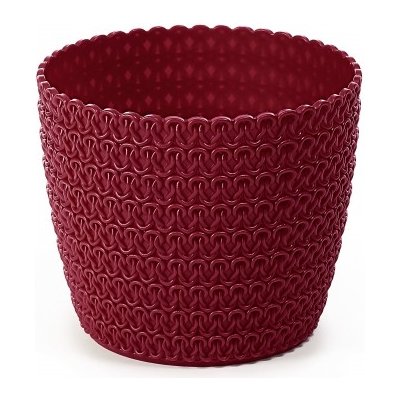 LAMELA květináč MAGNOLIA JERSEY 260 mm bordó – Hledejceny.cz