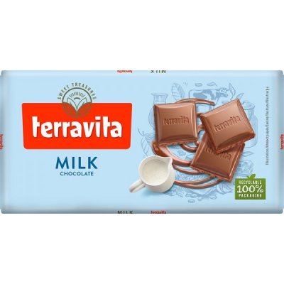 Terravita mléčná čokoláda 100 g