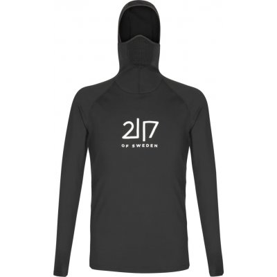 2117 of Sweden Undal funkční mikina s kapucí Black – Zboží Mobilmania