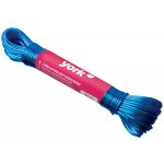 York Šňůra na prádlo ocelové lanko různé barvy 20 m – Zboží Dáma