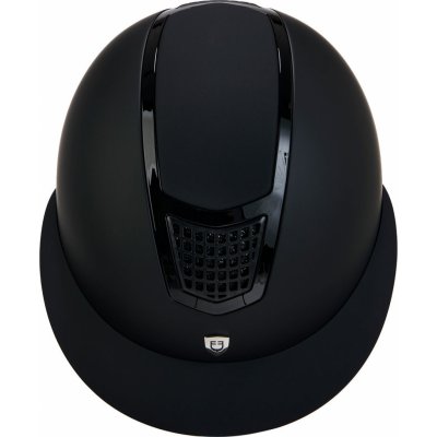Equestro Helma jezdecká Eclipse Plain Mat Wide Visor černá – Hledejceny.cz
