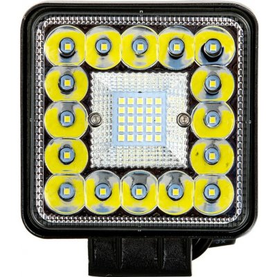 M-TECH (Poland) Pracovní světlo hranaté 12-24V, 41x1W HP LED, WLE44, 55256 – Hledejceny.cz