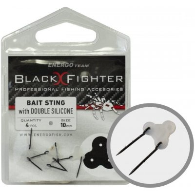 CARP EXPERT Dvojitý trn na nástrahy se silikonem 10 mm 4 ks – Hledejceny.cz