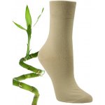Dospělé bambusové ponožky 43033 béžová – Zboží Mobilmania