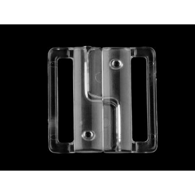 Plavkové zapínání šíře 25 mm plastové - transparent (2 pár) – Hledejceny.cz