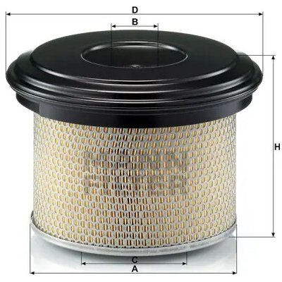MANN FILTER Vzduchový filtr C 27 585/3 – Hledejceny.cz