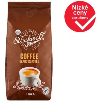 Stockwell & Co. Směs pražené kávy robusta a arabica zrnková 1 kg – Hledejceny.cz