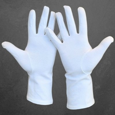 Knitva dámské bavlněné rukavice s pečující úpravou bílé – Zboží Dáma