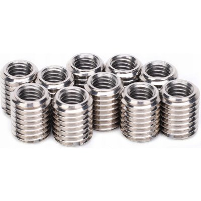 POUZDRA PRO OPRAVU ZÁVITU M10/M8 REDUKCE DÉLKA 20MM NEREZOVÁ OCEL 10 KS. – Hledejceny.cz