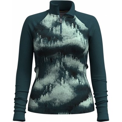 Smartwool Tričko W CLASSIC THERMAL MERINO BL 1/4 ZIP B Lady – Zboží Dáma