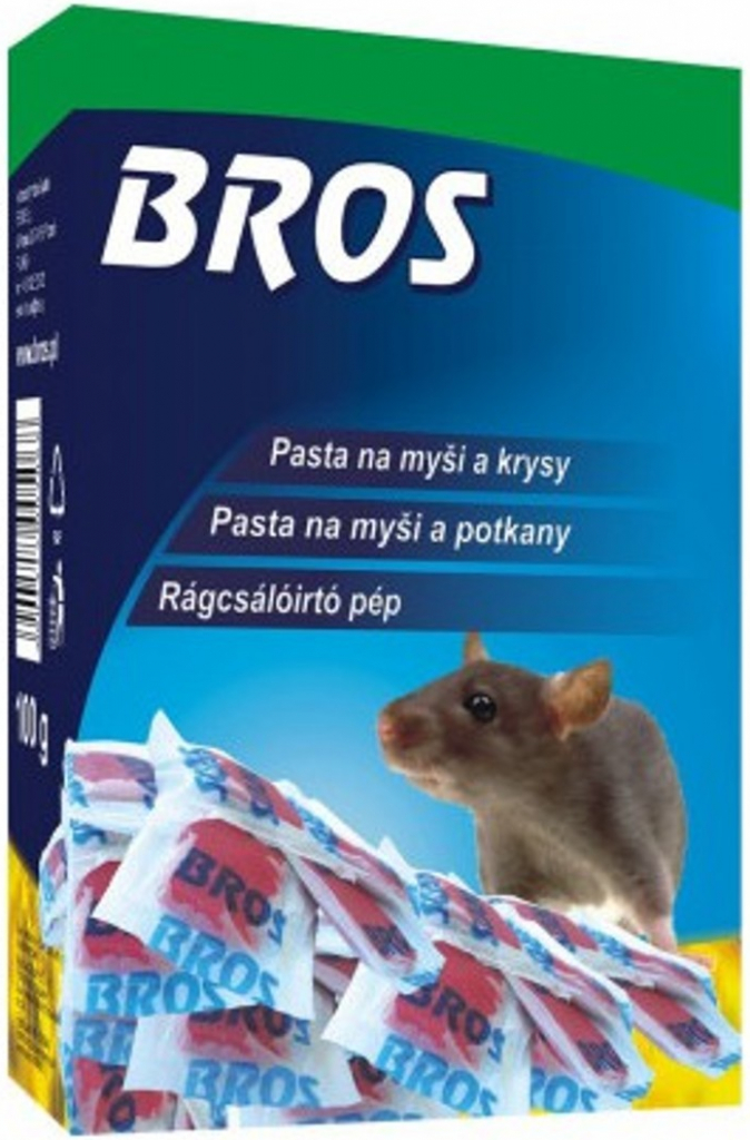 Bros Na myši a potkany měkká návnada 150 g od 45 Kč - Heureka.cz