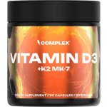 Complex Vitamin D3+K2 MK-7 90 kapslí – Hledejceny.cz