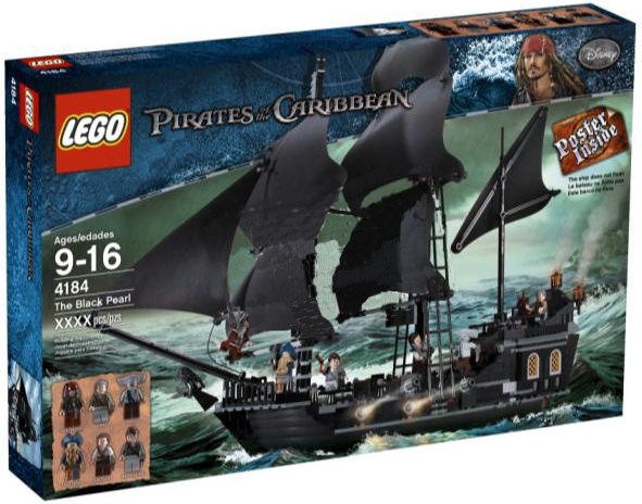 LEGO® Piráti z Karibiku 4184 Černá perla od 39 990 Kč - Heureka.cz