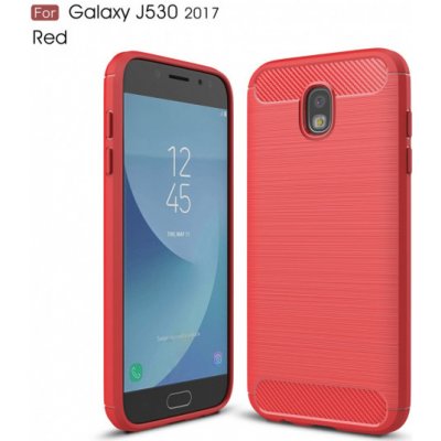 Pouzdro JustKing plastové s broušenou texturou Samsung Galaxy J5 2017 - červené – Zbozi.Blesk.cz