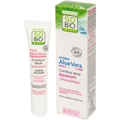 So´Bio Bio gel kolem očí proti otokům aloe vera 15 ml – Zbozi.Blesk.cz