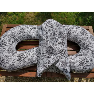 KHC Výhodný set 3ks Těhotenský kojící polštář Zavinovačka Mantinel Krajka – Zbozi.Blesk.cz