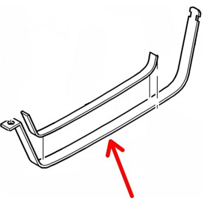 Pravostranný popruh palivové nádrže Ford Mondeo – Zbozi.Blesk.cz
