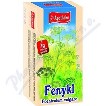 Apotheke Fenykl obecný čaj 20 x 2 g
