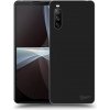 Pouzdro a kryt na mobilní telefon Sony Pouzdro Picasee silikonové Sony Xperia 10 III - Clear černé