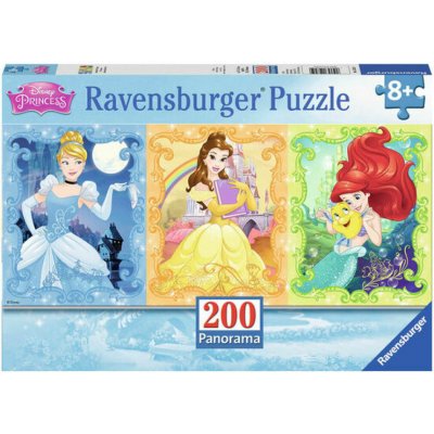 Ravensburger Překrásné Disney princezny 200 dílků – Zbozi.Blesk.cz