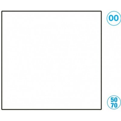 Papír barevný 50 x 70cm bílá Folia – Hledejceny.cz