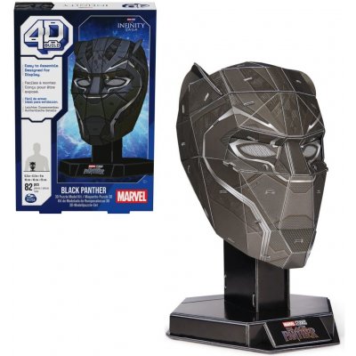 4D BUILD 3D Puzzle Marvel: Black Panter 82 ks – Zboží Mobilmania