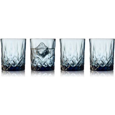 LYNGBY GLASsklenic na whisky Sorrento modré 4 x 32 ml – Zbozi.Blesk.cz