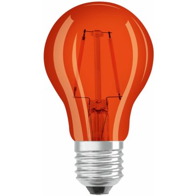 Osram LED E27 Star Décor Cla A 2,5W, oranžová – Zboží Mobilmania