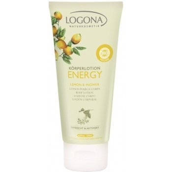 Logona Energy tělové mléko citron a zázvor 200 ml