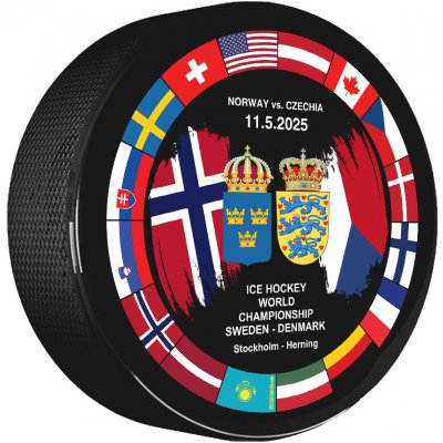 Puk Ice Hockey World Championship Sweden Denmark MS 2025 Dueling Norway vs. Czechia – Zboží Dáma Puk Ice Hockey World Championship Sweden Denmark MS 2025 Dueling Norway vs. Czechia – Zboží Dáma