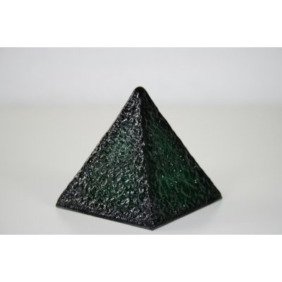 Těžítko malachitové sklo (JADE) - pyramida – Hledejceny.cz