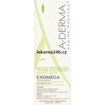 A-Derma Exomega Control emolienční mléko 400 ml