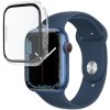 Obal a kryt k chytrým hodinkám FIXED ochranné pouzdro Pure s temperovaným sklem pro Apple Watch 41mm, čirá FIXPUW-817